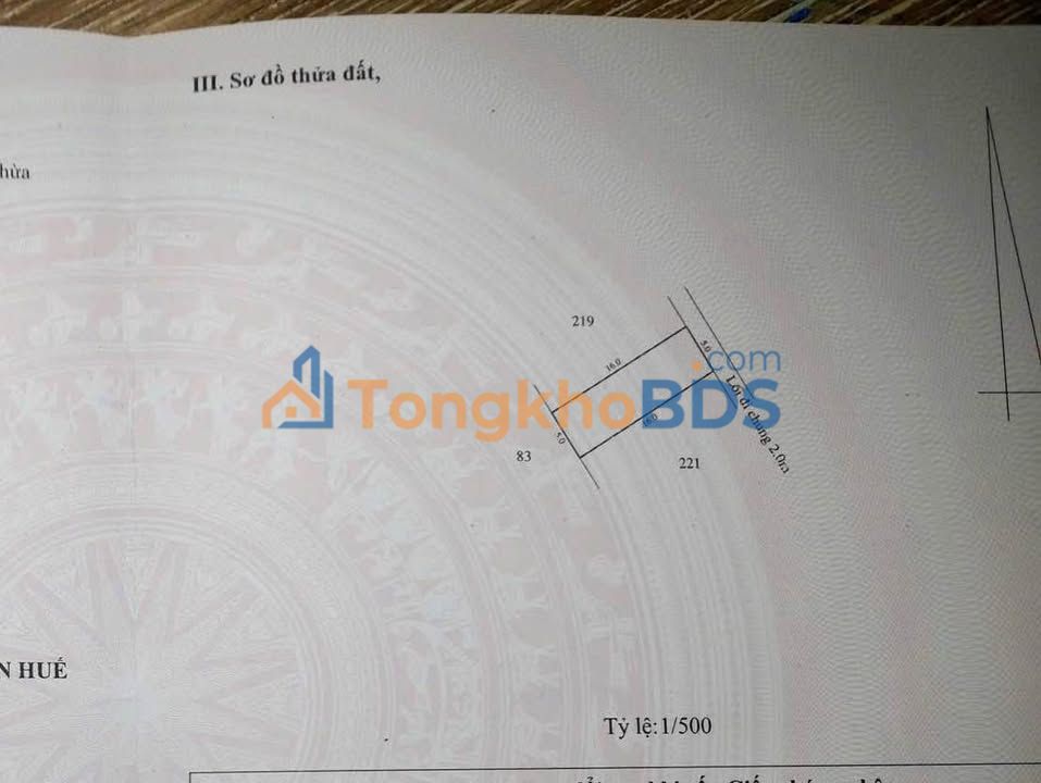 Đất nền Kim Long Huế 80m² giá thỏa thuận - Vị trí đẹp