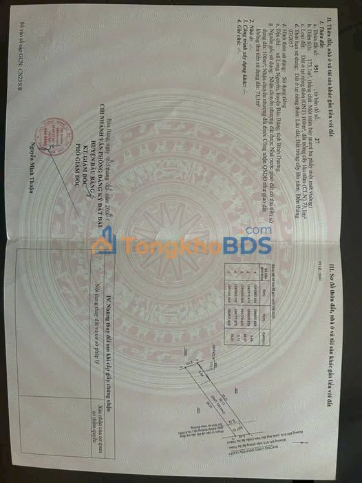 Bán đất Long Nguyên, Bàu Bàng 175m² TC - Giá tốt chỉ từ 6xx triệu