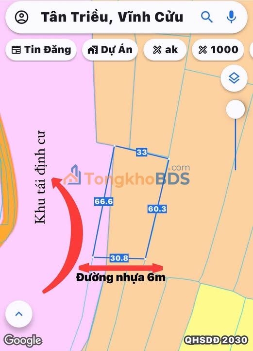 Đất Vườn Đồng Nai 2000m² Sổ Riêng - Vị Trí Đón Đầu Quy Hoạch