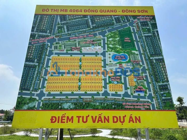 Đất nền Đông Quang Thanh Hóa 110m² 1 tỷ - Sổ đỏ chính chủ