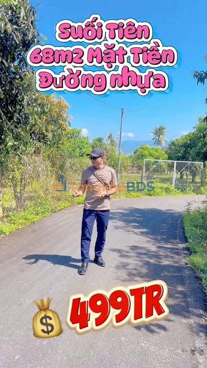 Đất thổ cư Suối Tiên 68m² giá 499 triệu - Sổ hồng riêng