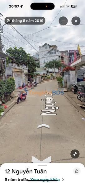 Đất nền Nguyễn Tuân Buôn Ma Thuột 82m² 3,85 tỷ - Đất thổ cư 100%