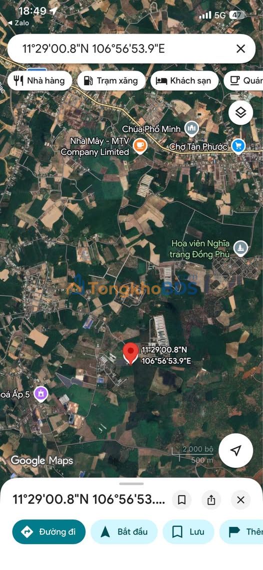 Bán Gấp 3.3 Sào Đất Vườn Đồng Phú - Sổ Hồng Riêng, Ô Tô Tới Nơi