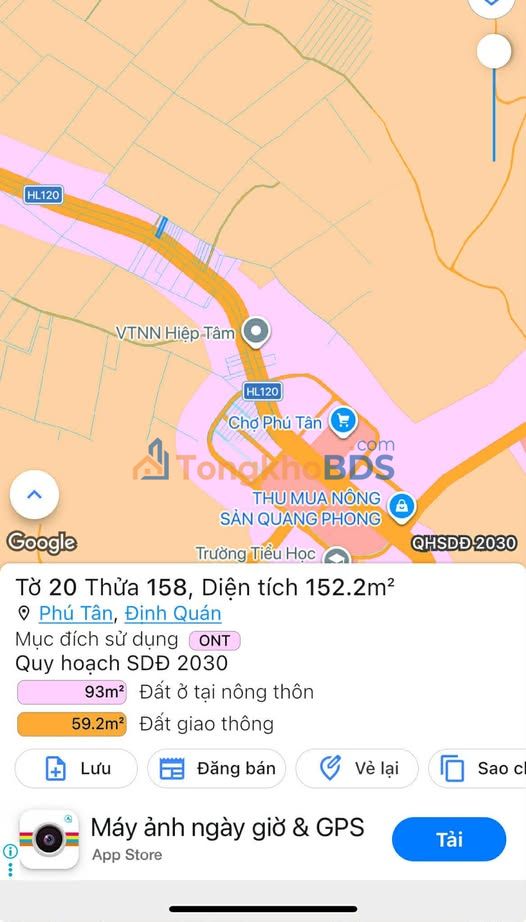 Đất Mặt Tiền Phú Tân, Đồng Nai 152m² - Kinh Doanh, An Cư Lý Tưởng