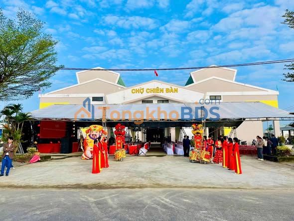 Đất nền Tam Kỳ 120m² - Mặt tiền chợ Chiên Đàn, giá 1.7 tỷ