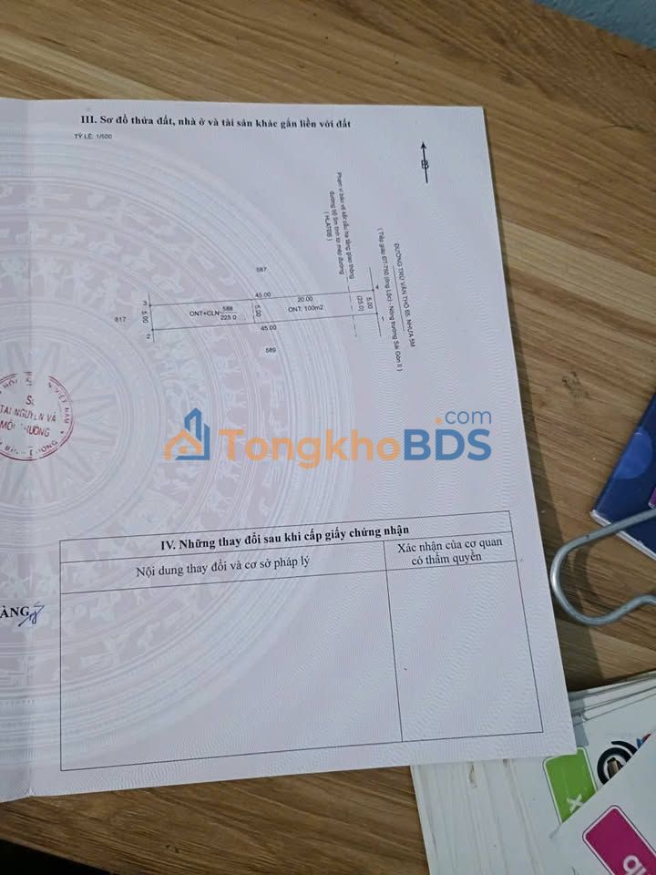 Đất Nền Dầu Tiếng 4400m² - Sổ Hồng Sẵn - Giá Rẻ Nhất Khu