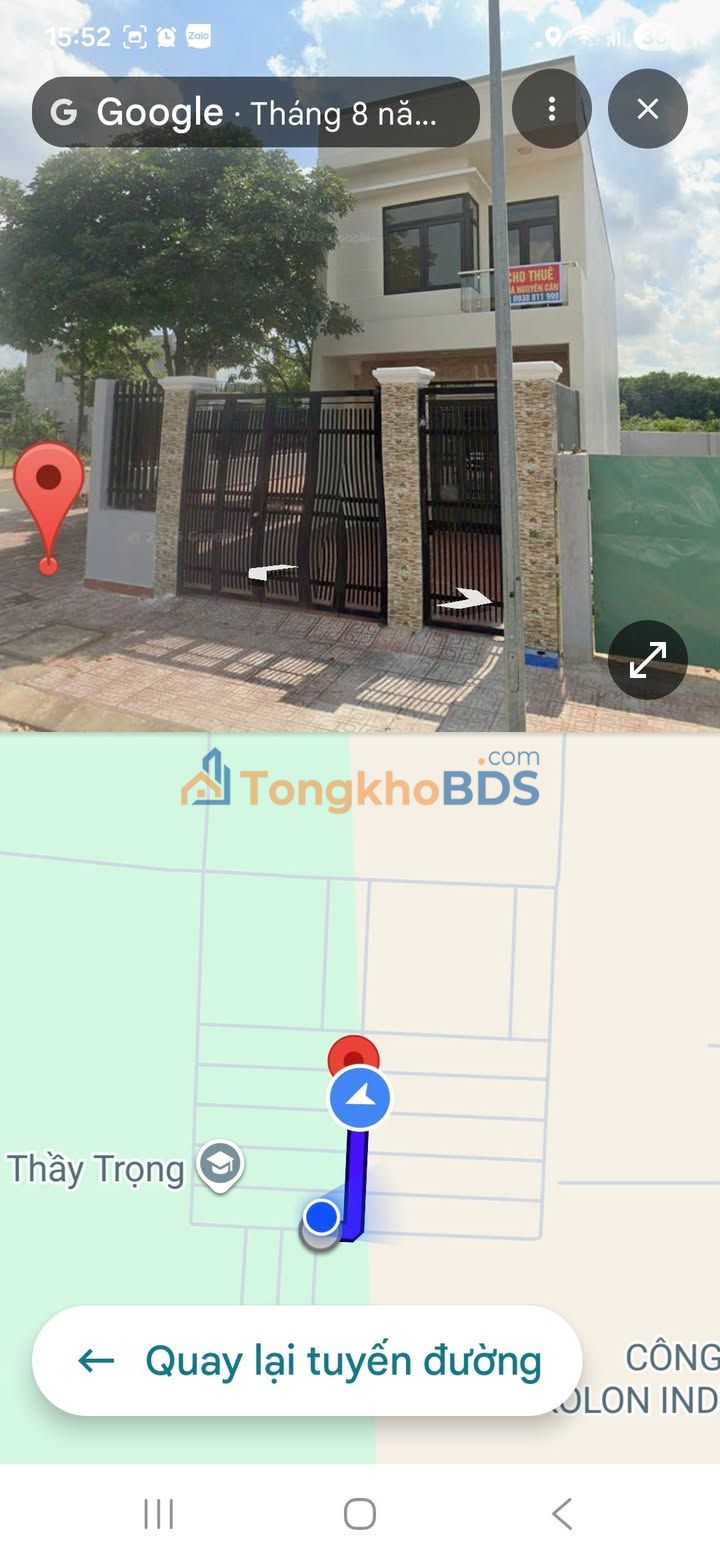 Cho thuê nhà 3 PN Hội Nghĩa, Tân Uyên - Giá 8 Triệu/Tháng