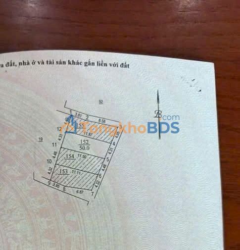 Bán đất Liên Mạc, Bắc Từ Liêm 50m² - Sẵn nhà C4, ô tô đỗ cửa, giá 6.75 tỷ