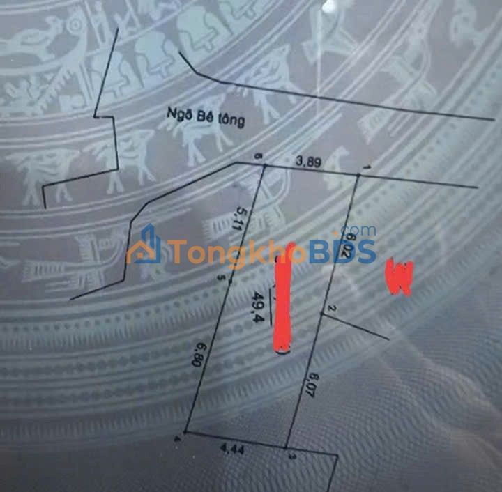 Đất Nền 50m² Sổ Đỏ Chính Chủ Gần Vin Olympic, Thanh Trì - Giá 1.9 Tỷ