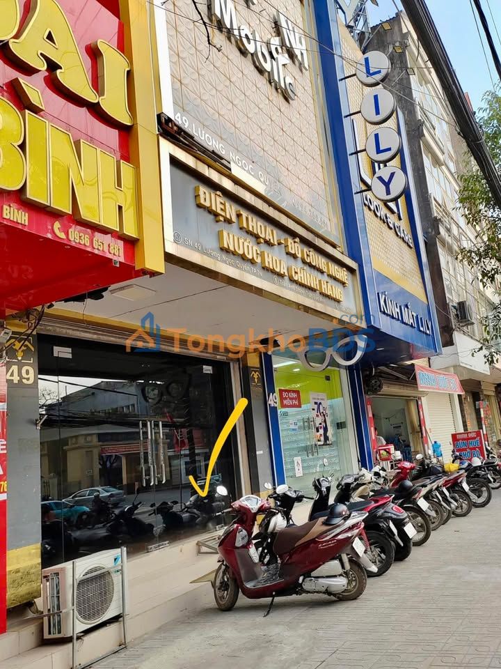 Nhà Cho Thuê Mặt Tiền Kinh Doanh - 49 Lương Ngọc Quyến, TP Thái Nguyên
