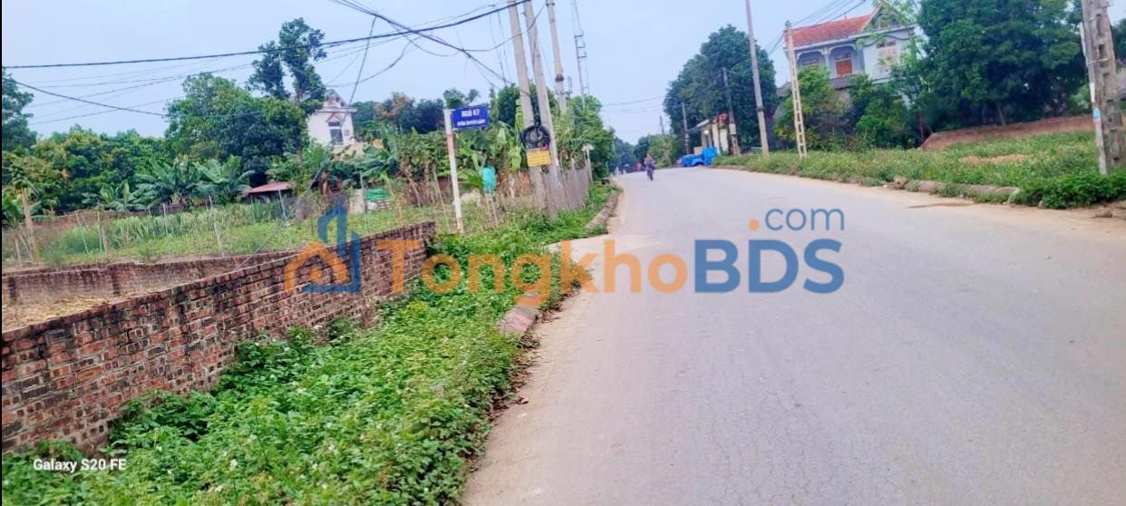 Bán đất 350m² trục chính 249 Ba Vì - Sổ đỏ thổ cư 150m²