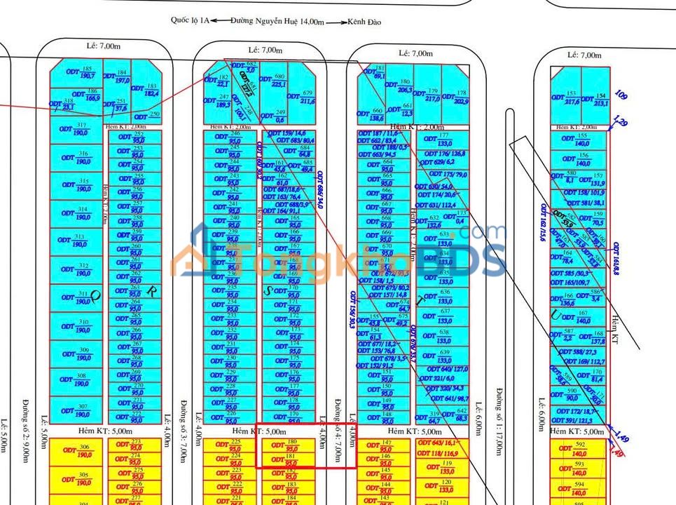 Bán Cặp Góc Hẻm Lương Chí, Hậu Giang - 190m², 3.5 Tỷ, 2 Mặt Hẻm Thoáng