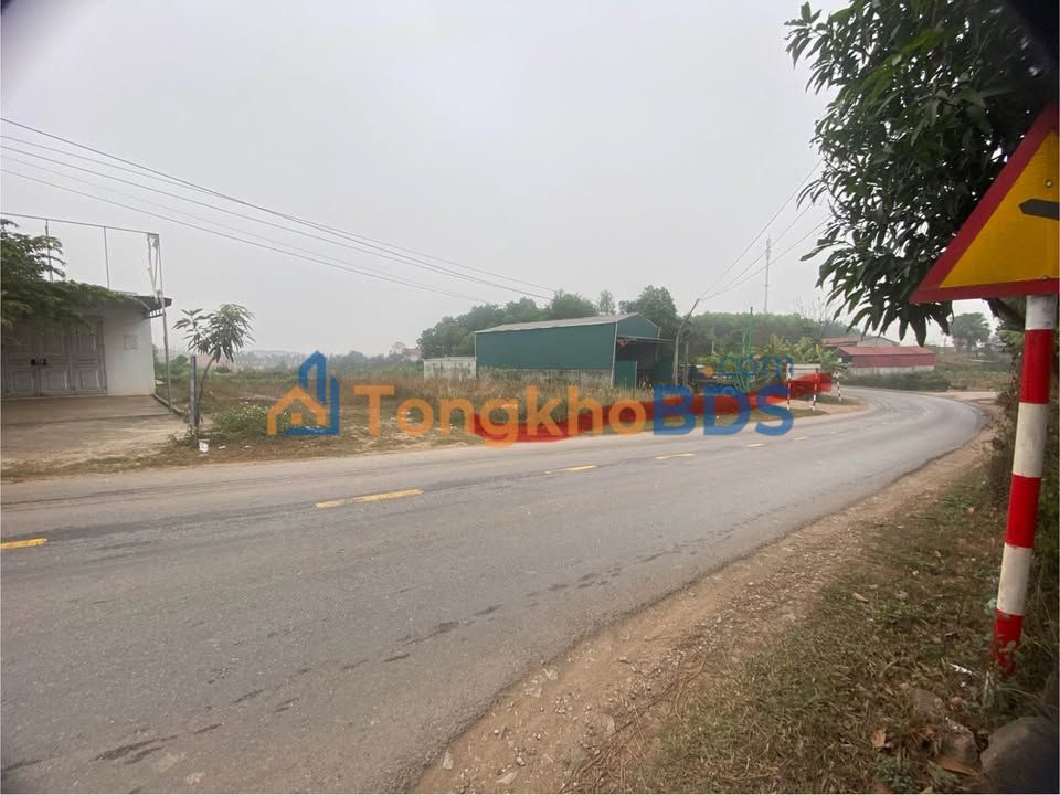 Đất Vàng Mặt Tiền QL17, Thái Nguyên - 450m² Thổ Cư, Sẵn Xây Kho Xưởng