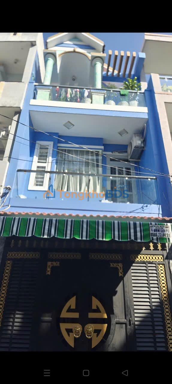 Nhà 4x12m Bình Tân - Hẻm 6m Thông - 5.2 Tỷ TL