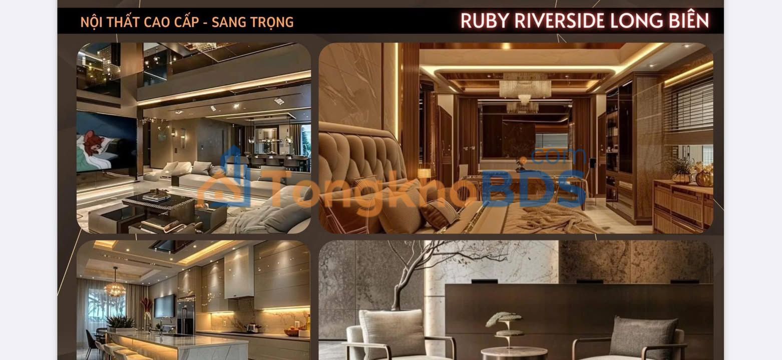Bán 1PN Ruby Riverside Long Biên 49m² - Giá 5 tỷ xxx