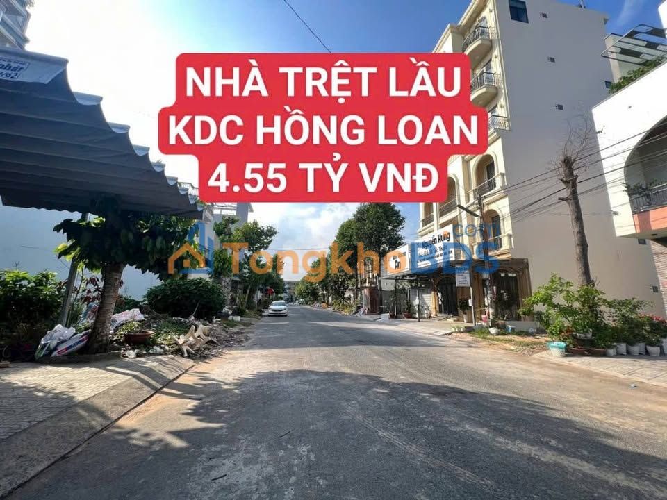 Nhà Phố Hồng Loan, Cái Răng - 80m² (3PN) - Hoàn Công, Giá 4.55 Tỷ