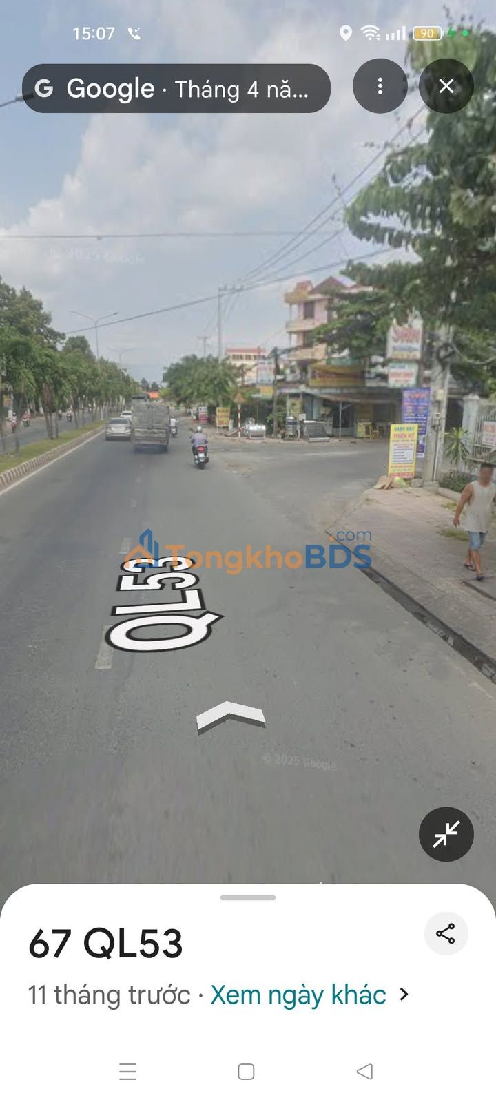 Bán đất tặng nhà mặt tiền Phó Cơ Điều, Vĩnh Long - 107m² - 3.4 tỷ