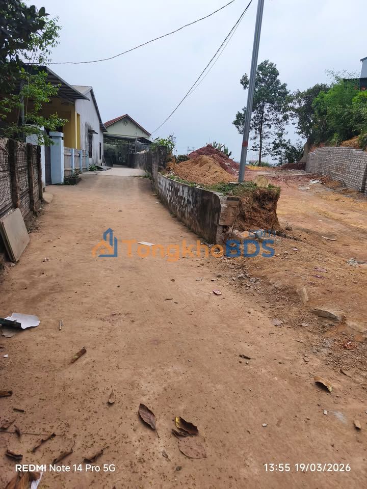 Bán Đất 140m² Đường Bắc Sơn, TP Thái Nguyên - Giá 1 Tỷ