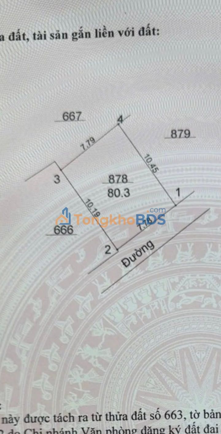 Đất nền Quốc Oai 80m² - Sổ đỏ sẵn, ô tô vào đất