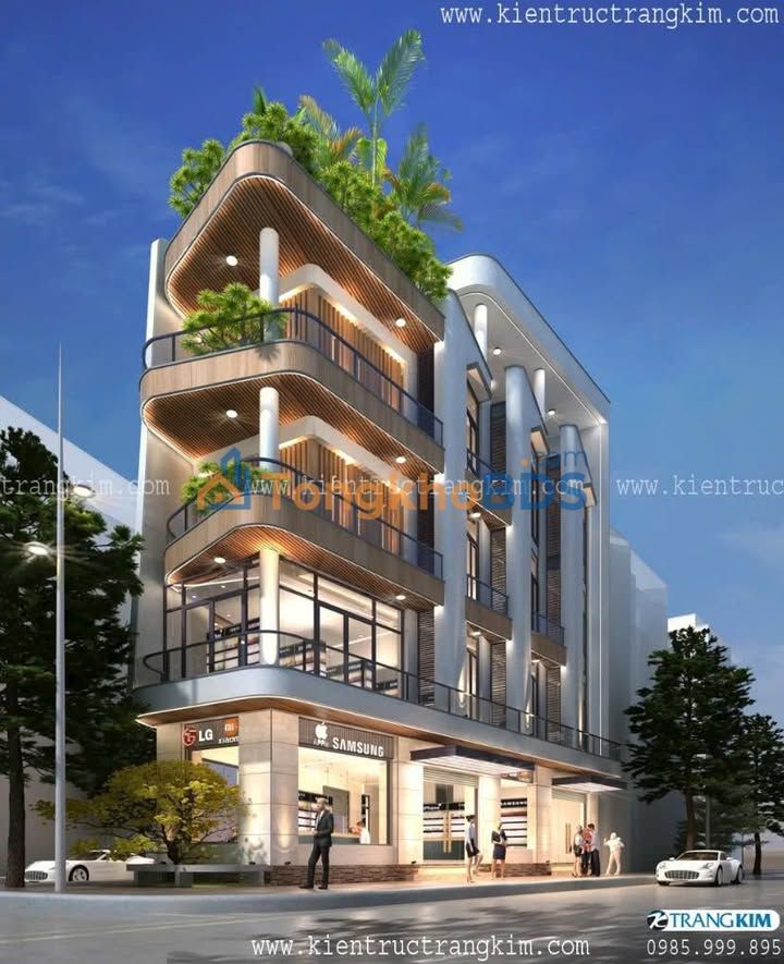 Bán nhà góc 6 tầng Kinh Bắc, Bắc Ninh - Dòng tiền 74tr/tháng