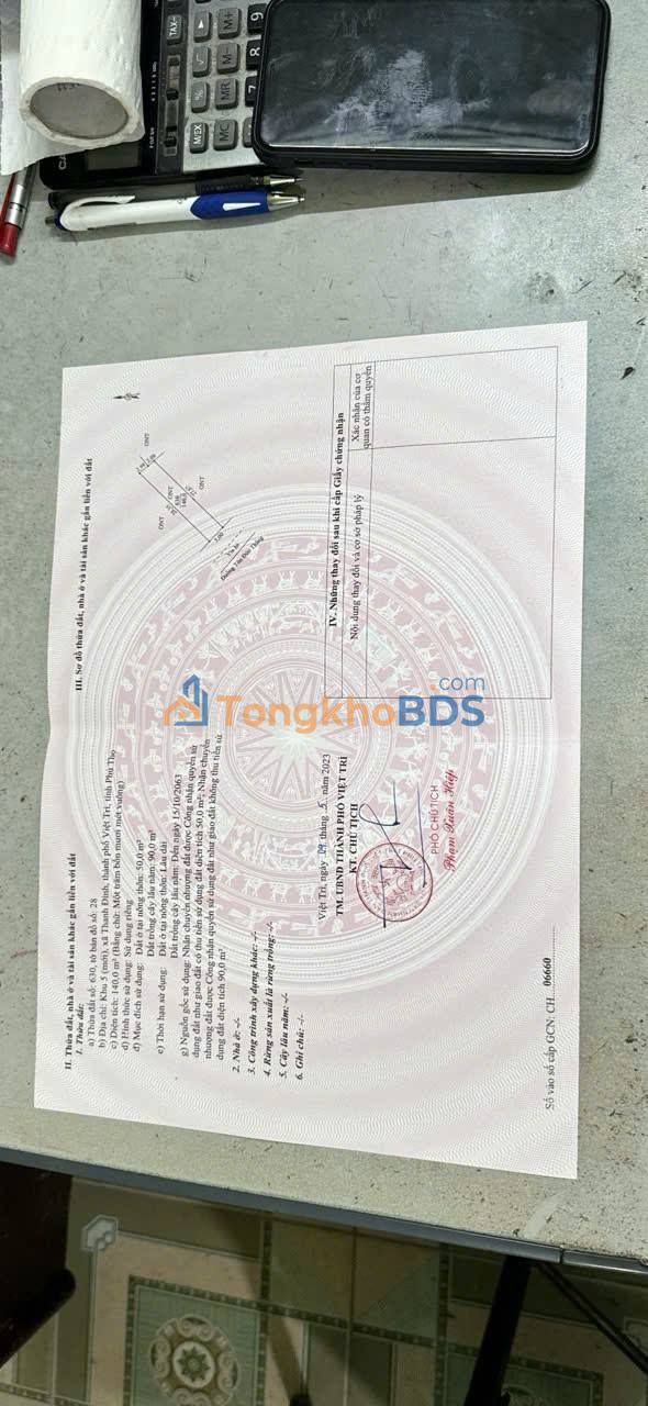 Đất Nền Mặt Tiền Tôn Đức Thắng, Việt Trì - 276m²