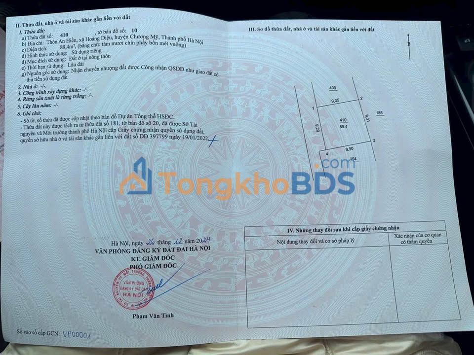 Đất nền Xã Dục Tú, Đông Anh 89m² - Ô tô ngủ trong nhà, tiện ích đủ đầy