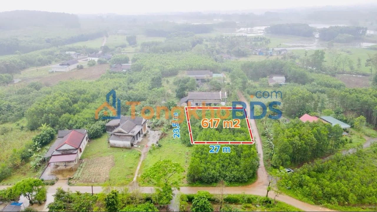 Đất Nền 617m² Phường Phong Điền, Huế - Sẵn Sàng Phân Lô, Giá Chỉ 720 Triệu