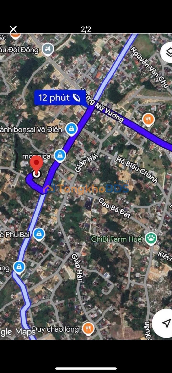 Đất Nền Huế: 250m² Kiệt Tôn Thất Sơn, Giá Tốt Chỉ Hơn 7 Triệu/m²