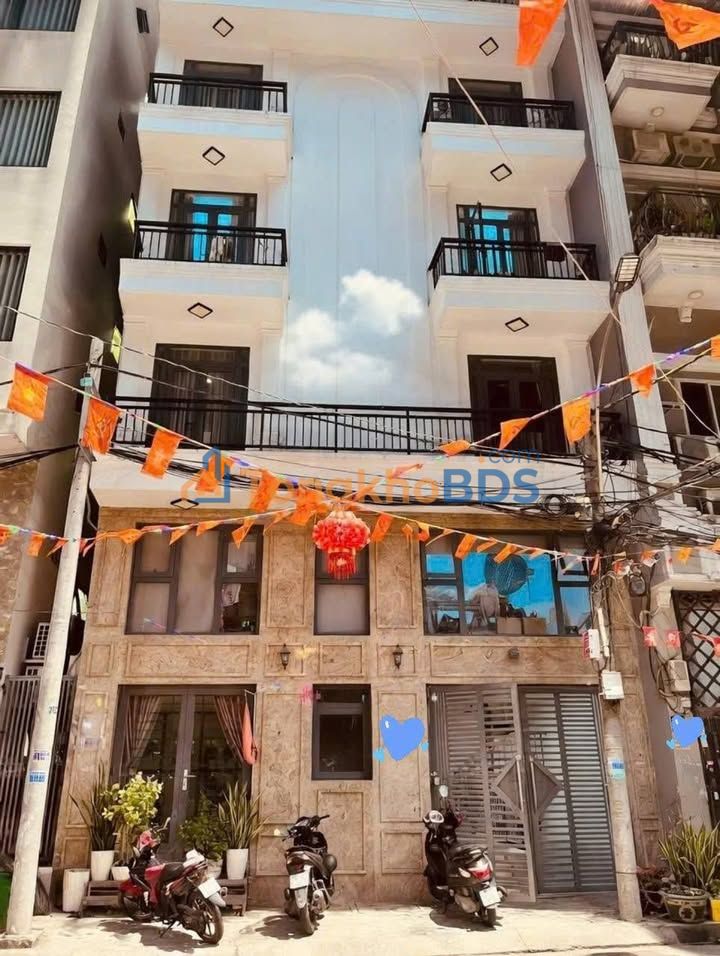 Tòa CHDV 7 tầng mặt tiền đường số 9, Quận 7 - Dòng tiền 57tr/tháng