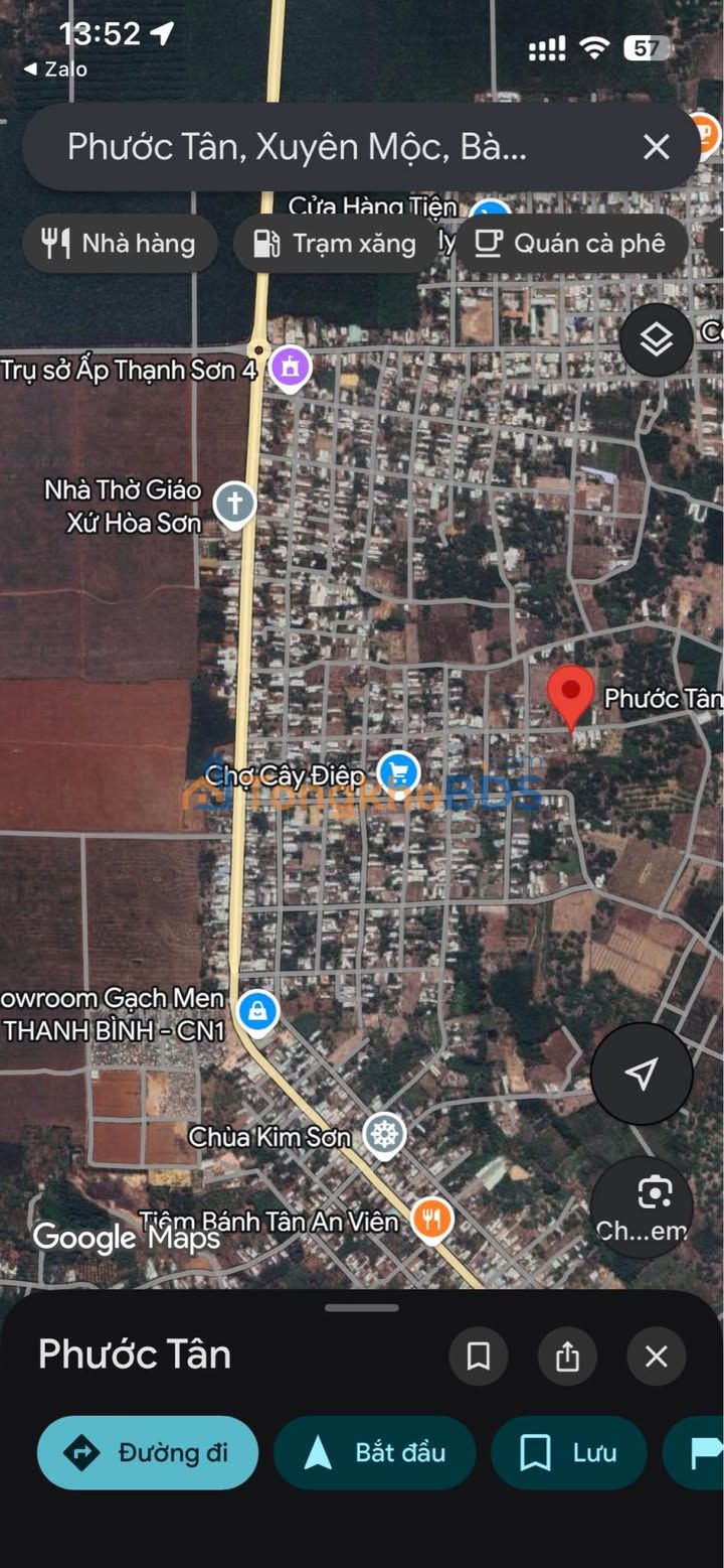 Đất Nền Xuyên Mộc 680m² - Mặt Tiền Nhựa Nở Hậu - Hơn 3 Tỷ