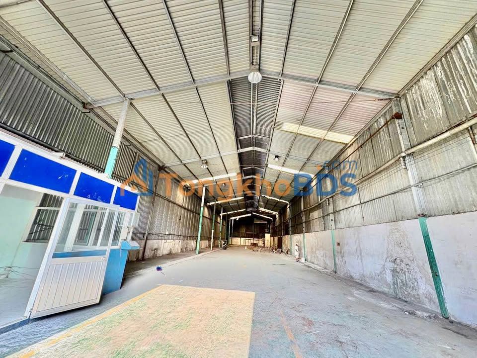 Cho thuê kho xưởng 850m² Bình Tân, container vào tận nơi, giá 72 triệu/tháng