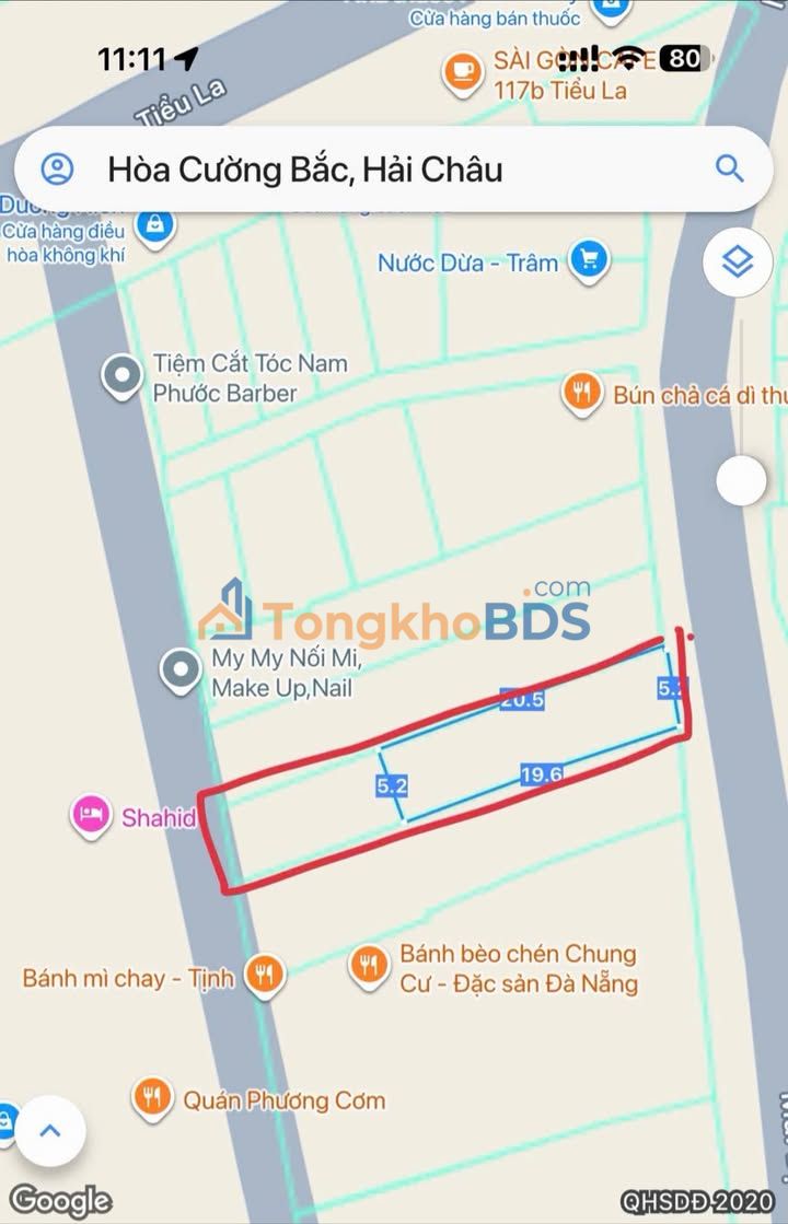 Đất nền 165m² 2 mặt tiền Hòa Cường Nam, Đà Nẵng - Giá đầu tư hấp dẫn