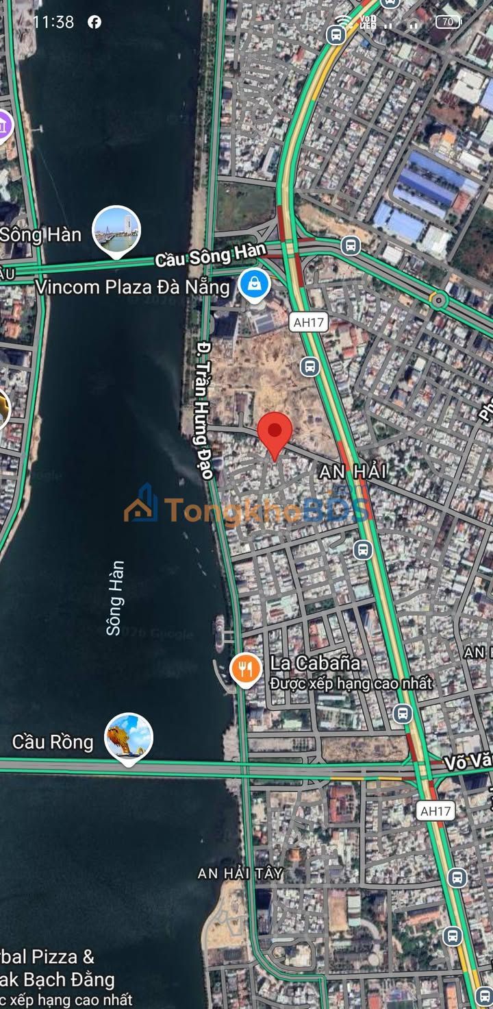 Đất Vàng 62m² Sát Sông Hàn - Nguyễn Công Trứ, Sơn Trà - 4.6 Tỷ