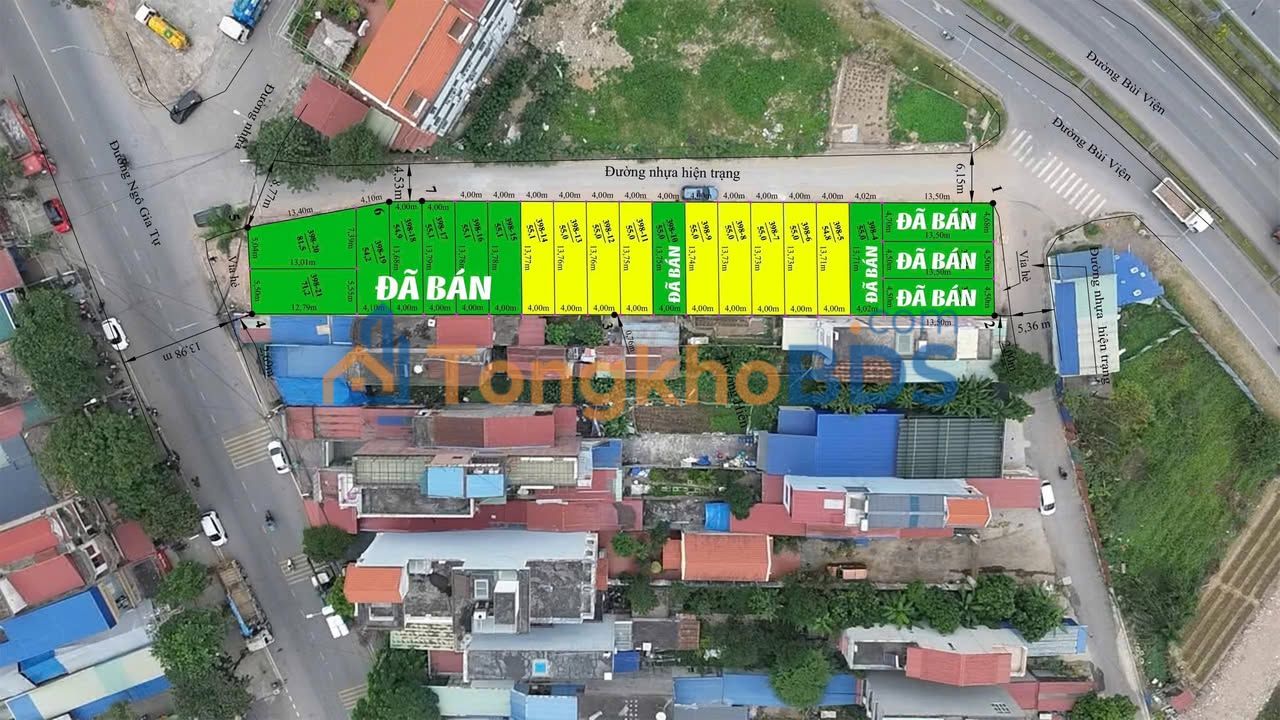 Đất thổ cư 55m² Tuyến 2 Lê Hồng Phong, Hải Phòng - Giá 5 tỷ, Sổ đỏ sẵn sàng