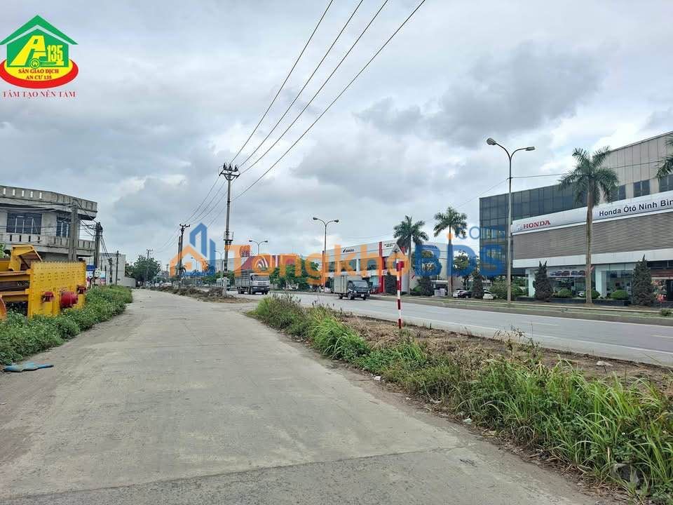 Bán đất mặt đường Trần Nhân Tông, Ninh Bình 106m² - Kinh doanh đỉnh cao!