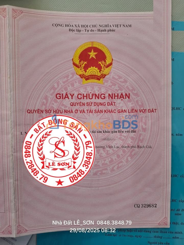 Bán Đất Vườn 1425m² Đường Lê Sơn, Tân Hiệp - Sổ Đỏ Chính Chủ