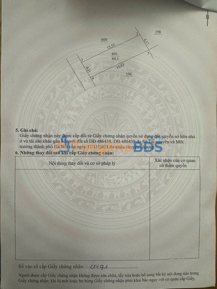 Đất nền Đan Phượng 64m² - Sát trường học, ô tô vào nhà!