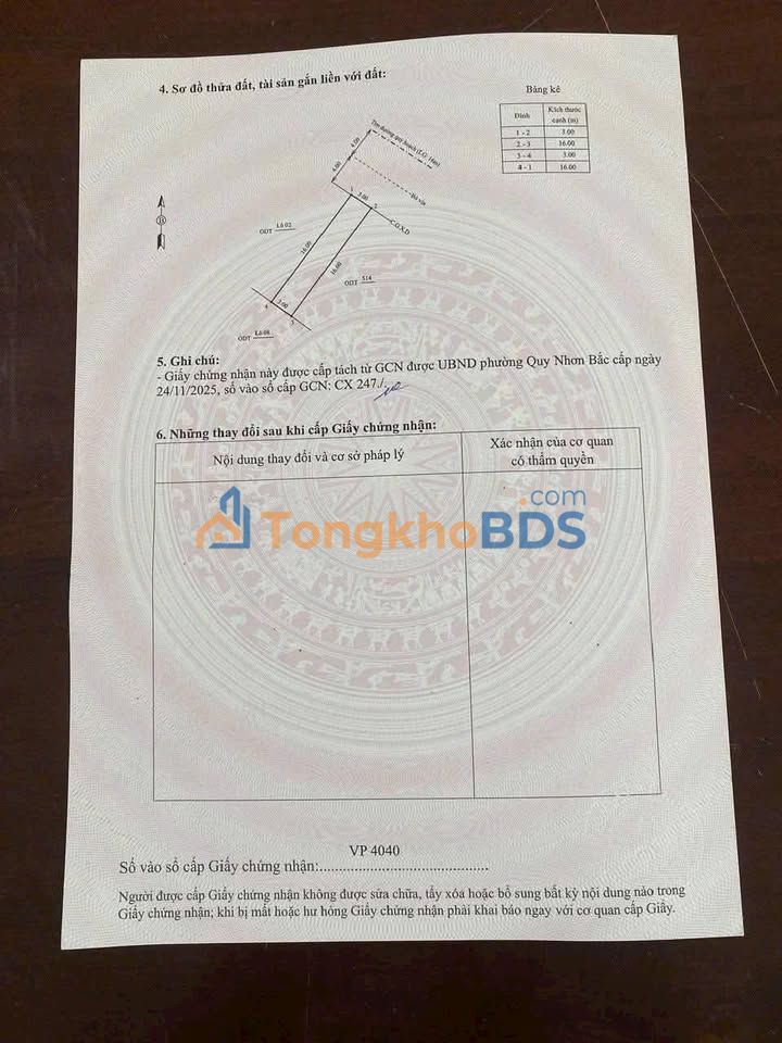 Đất Nền Mặt Tiền 48m² Quy Nhơn - Giá 1 Tỷ, Sổ Đỏ Sẵn Sàng