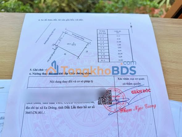 Đất Lô Góc Nguyễn Văn Cừ, Ea Kar - 2 Mặt Tiền, 138m², Sổ Đỏ 2.79 Tỷ