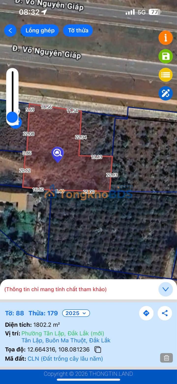 Mặt Tiền Đại Lộ Võ Nguyên Giáp - 1800m² Đất Vàng Buôn Ma Thuột