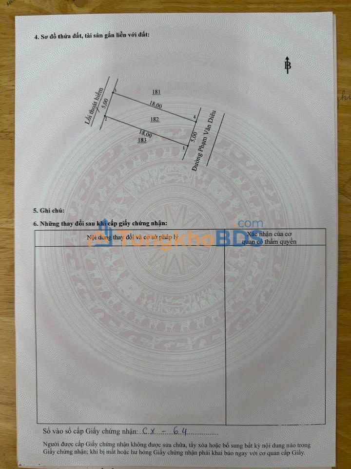 Bán Đất 90m² Mặt Tiền Phạm Văn Diêu, TP Thủ Đức - Sổ Hồng Sẵn Sàng