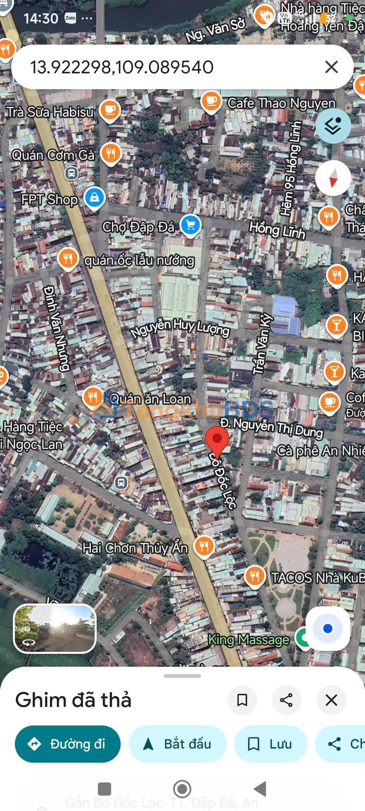 Đất nền Phường Nhơn Hưng, An Nhơn - 96m² gần chợ, giá 1 tỷ