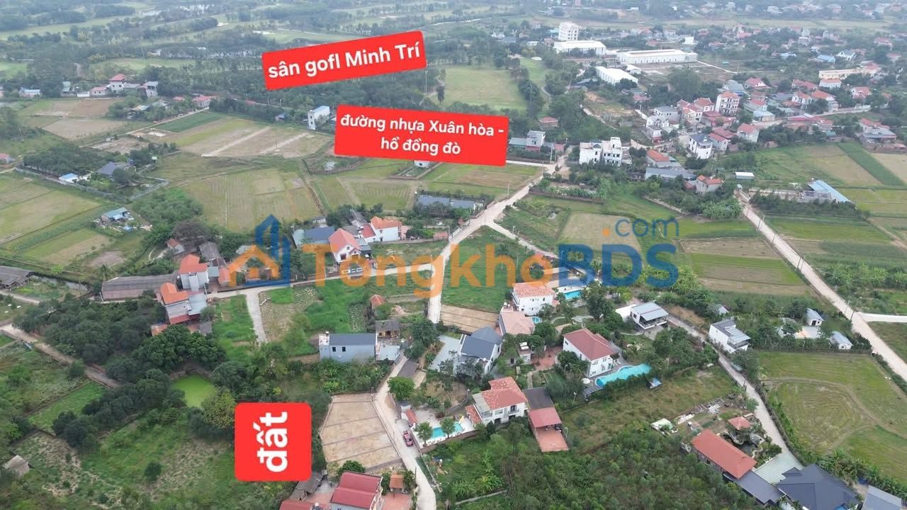 Đất Sóc Sơn 115m² full thổ cư - Giá F0 chỉ 1.95 tỷ - Sẵn sổ