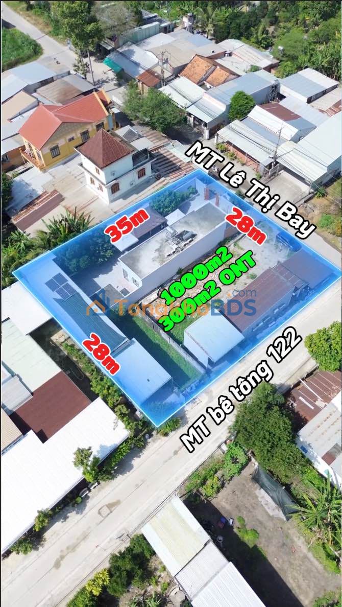 Đất Củ Chi 1000m² Góc 2 Mặt Tiền - Giá 13.5 Tỷ - Vị Trí Kinh Doanh Đỉnh Cao