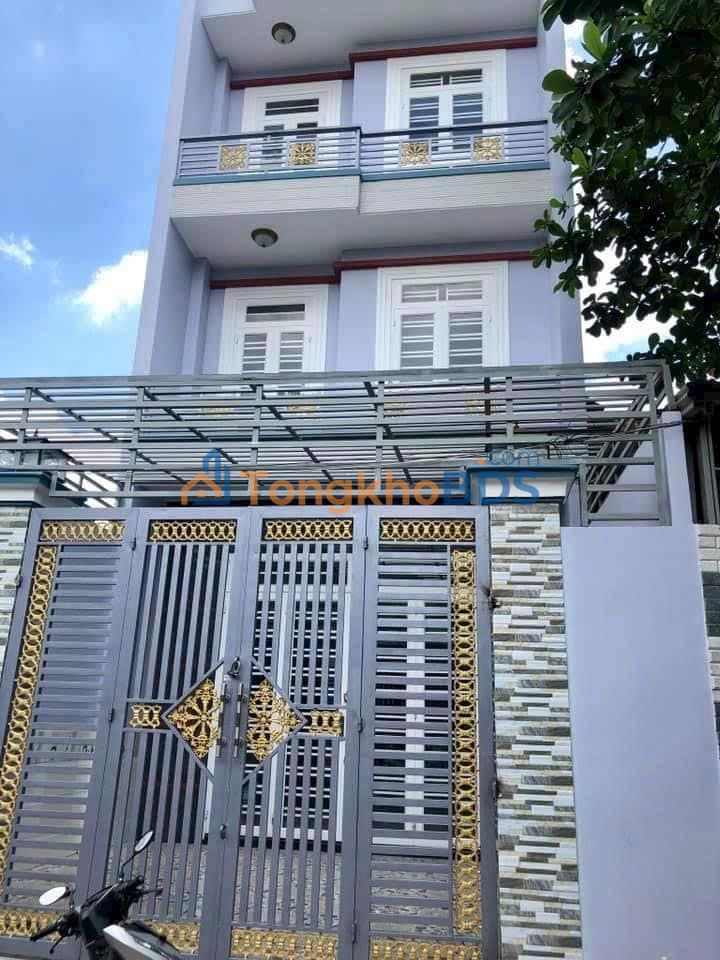 Nhà 3 tầng Hóc Môn 83m² (4.7 tỷ) - Sổ hồng riêng, 4PN, Hướng Bắc