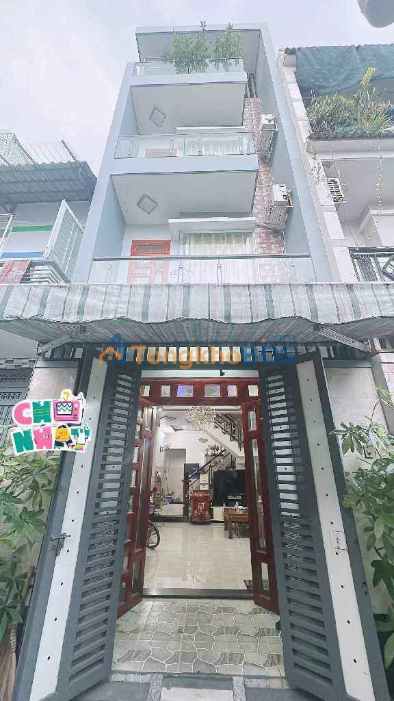 Nhà 4 Tầng Hẻm Xe Hơi 48m² Phường Tân Tạo, Bình Tân - Giá 4.68 Tỷ