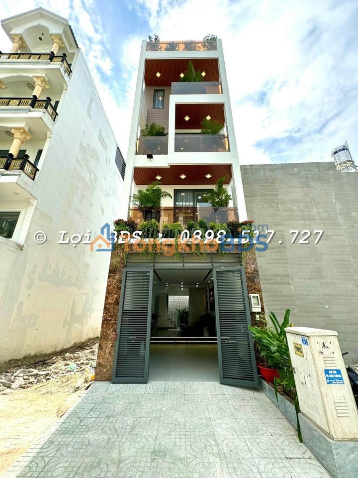 Nhà Phố 5 Tầng Có Thang Máy - Hà Huy Giáp, Quận 12 - 6.4 Tỷ