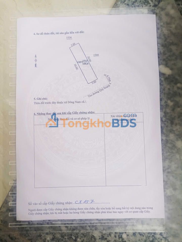 Đất nền Đông Quang 100m² giá 1.1 tỷ - Tiềm năng tăng giá