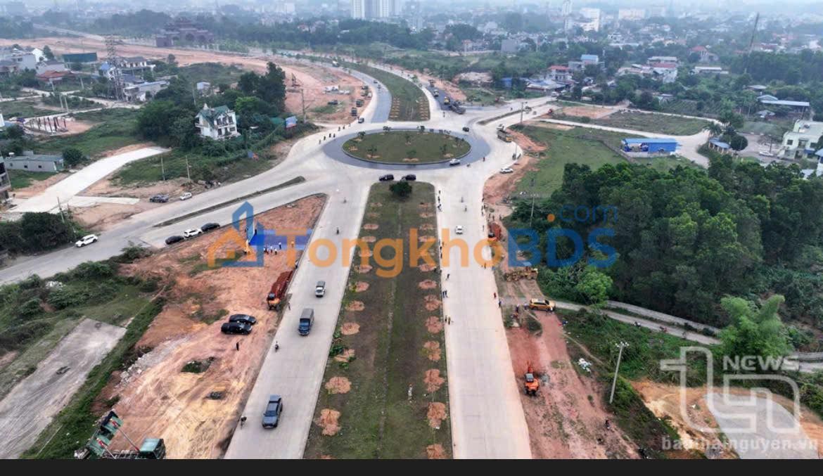 Đất nền Thái Nguyên 244m² MT 9m - 1.x Tỷ/Lô, Sổ Đỏ Full Thổ Cư