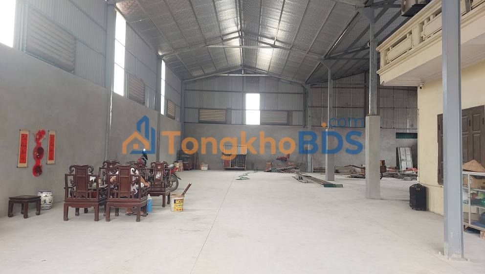 Cho thuê Kho xưởng 600m² Quốc lộ 2, Sóc Sơn - Giá 36 Triệu/Tháng
